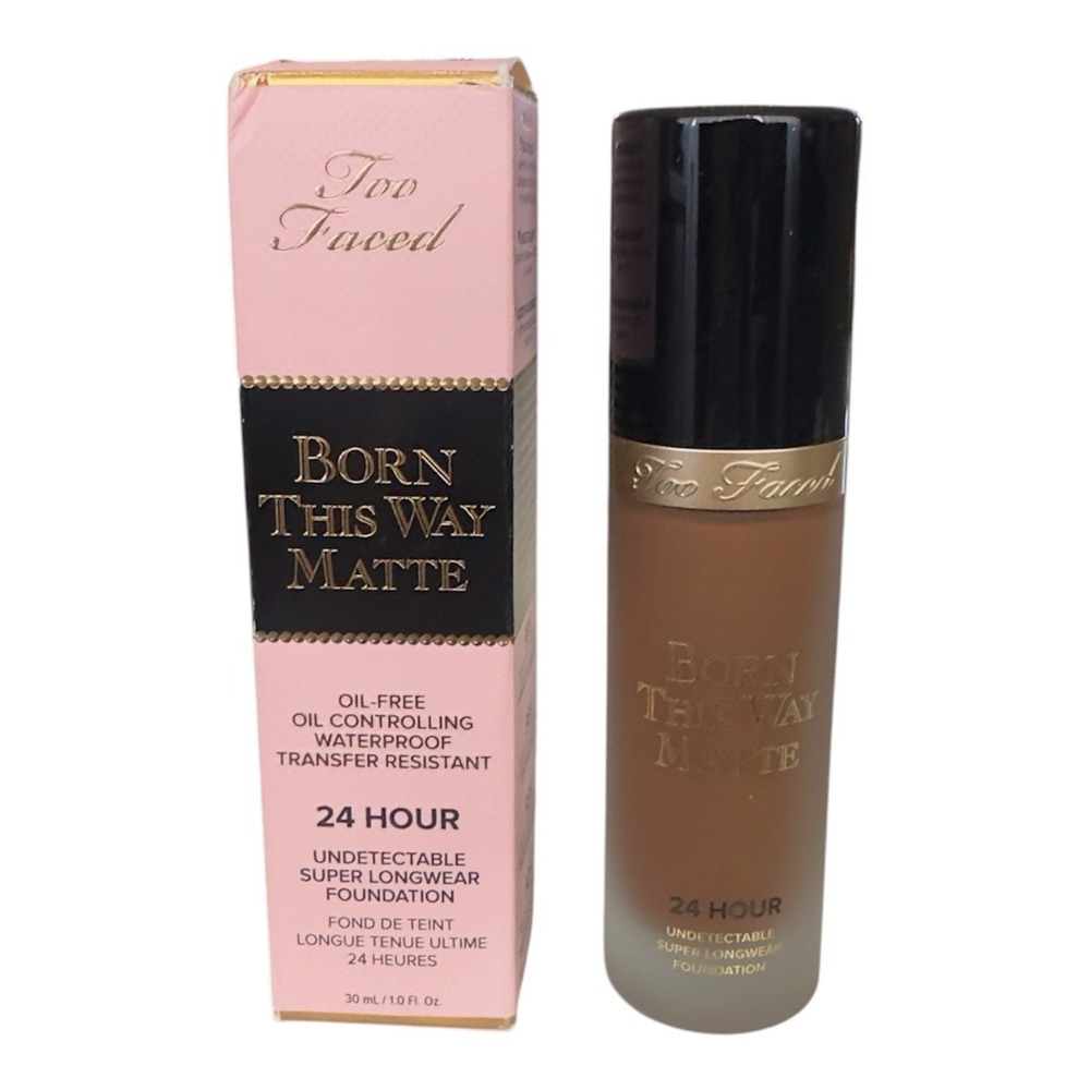 Too Faced Born This Way Matte 24 Hour Super Longwear Foundation - Ganache - 1oz